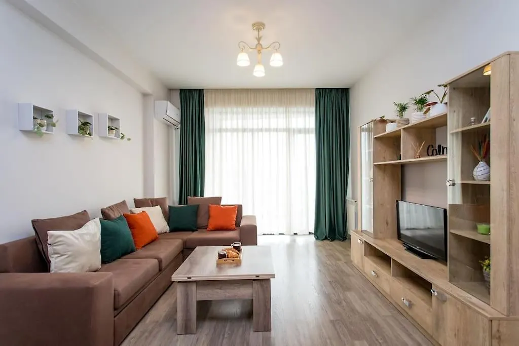 Gg Home - New, Cozy 1 Bedroom Apartment On 8Th Floor With View 트빌리시