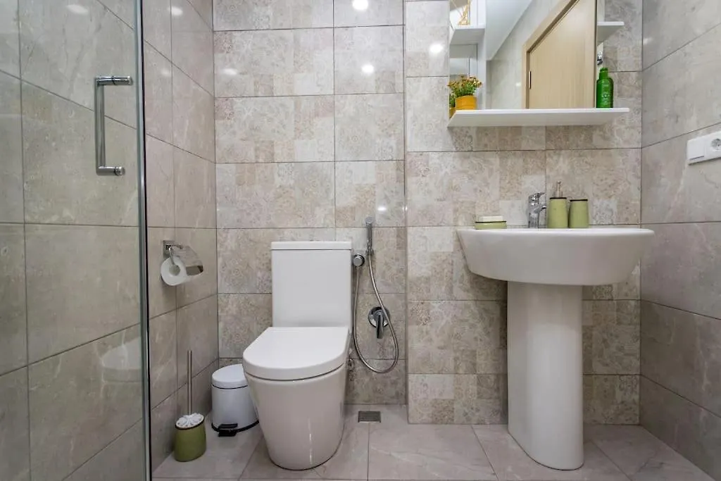 Gg Home - New, Cozy 1 Bedroom Apartment On 8Th Floor With View 트빌리시 조지아