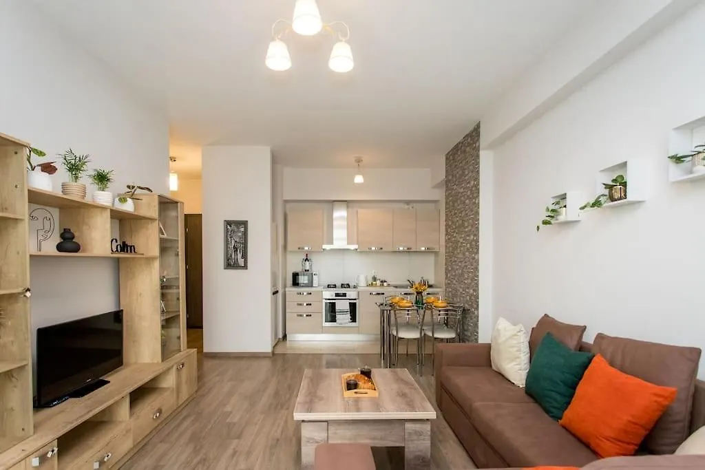 Gg Home - New, Cozy 1 Bedroom Apartment On 8Th Floor With View 트빌리시